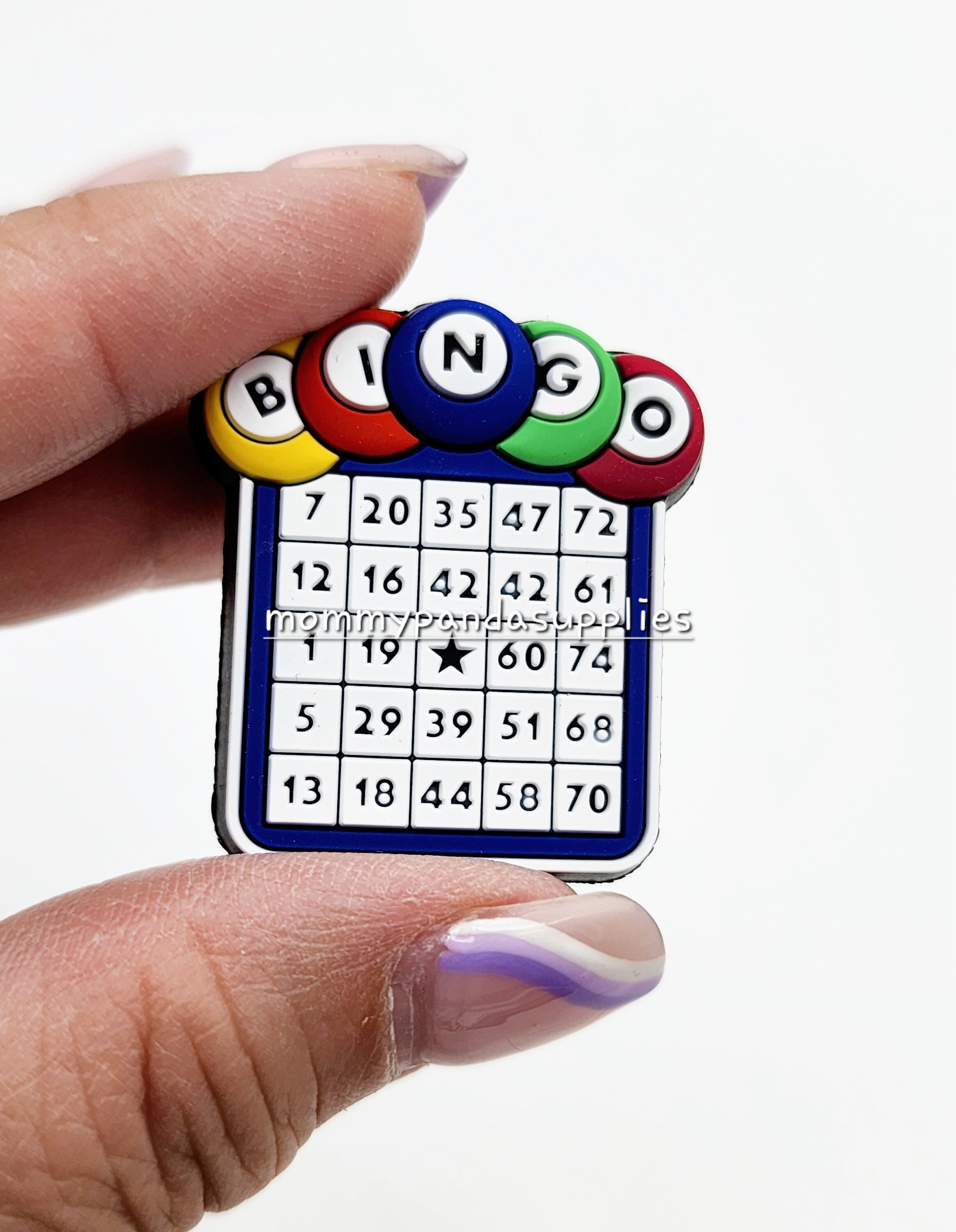 Bingo Silicone Focal Beads DIY Pens Keychains Bracelets Wallets Phone ...