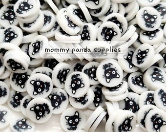 Cute Cat Polymer Clay Slices Fake Slime Sprinkles Confetti Resin DIY AS7 AL7 - Small and Large Size