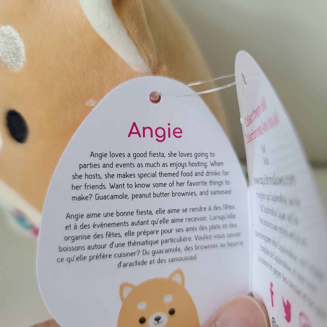 5 Angie Dog Light Brown Tan Adorable Cute Squishmallow | Etsy