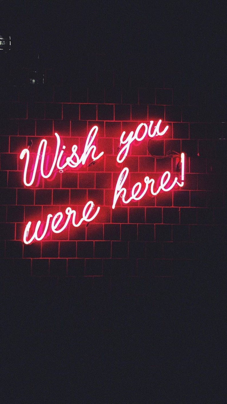 Wish You Were Here Postcard Template