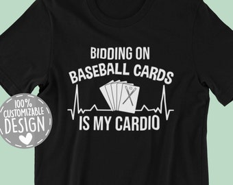 Baseball Card Collector T-Shirt: Sports Card Lover Unisex Tee