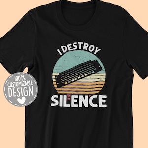 Samurais Harmonica Funny Harmonicas T Shirt T-Shirt Samurais Harmonica Funny Harmonicas T Shirt T-Shirt