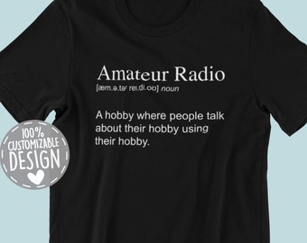Funny Ham Radio Operator Definition T-Shirt: Amateur Radio Gift