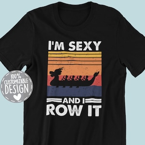 Vintage Dragon Boat Racing T-Shirt | Dragon Boat Racer Gift, Dragon Boat Team Merch, Dragon Boat Paddler, Caller Shirt, Unisex