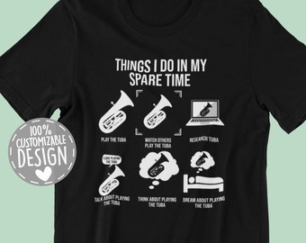 Tuba Player T-Shirt | Funny Brass Musician Gift