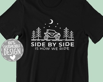 UTV T-Shirt: Side-By-Side Off-Road Racer Gift