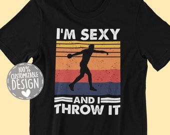 Discus Throw T-Shirt: Track and Field Gift