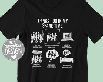Marching Band T-Shirt: Musician Gift, High School Season