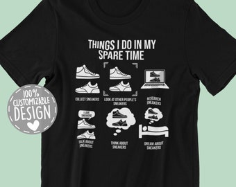 Sneaker Collector T-Shirt: Footwear Fan Gift