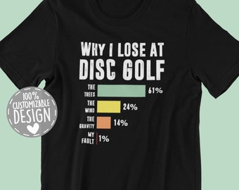 Funny Disc Golf Player T-Shirt: Frisbee Golf Fan Tee