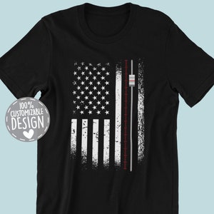 Audio Engineer T-Shirt: American Flag Sound Mixer Gift