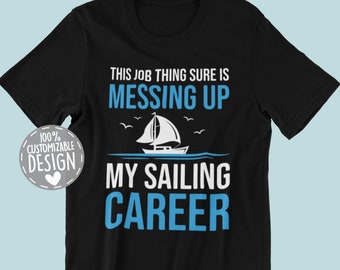 Camiseta unisex divertida de navegación: regalo náutico