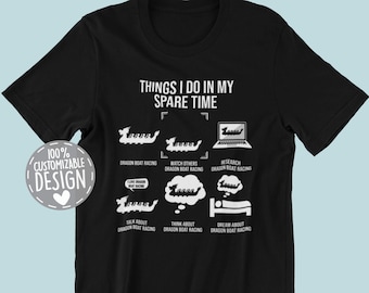 Dragon Boat Racing T-Shirt: Paddler Team Outfit