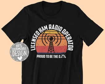 Licensed Ham Radio Operator T-Shirt: Amateur Radio Gift