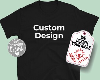 Custom Design Unisex T-Shirt | Personalized Graphic Tee