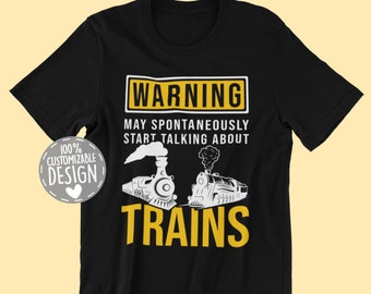 Model Train Enthusiast T-Shirt | Unique Tee for Railroad Modelers & Train Hobbyists, Trainspotter Gift, Unisex