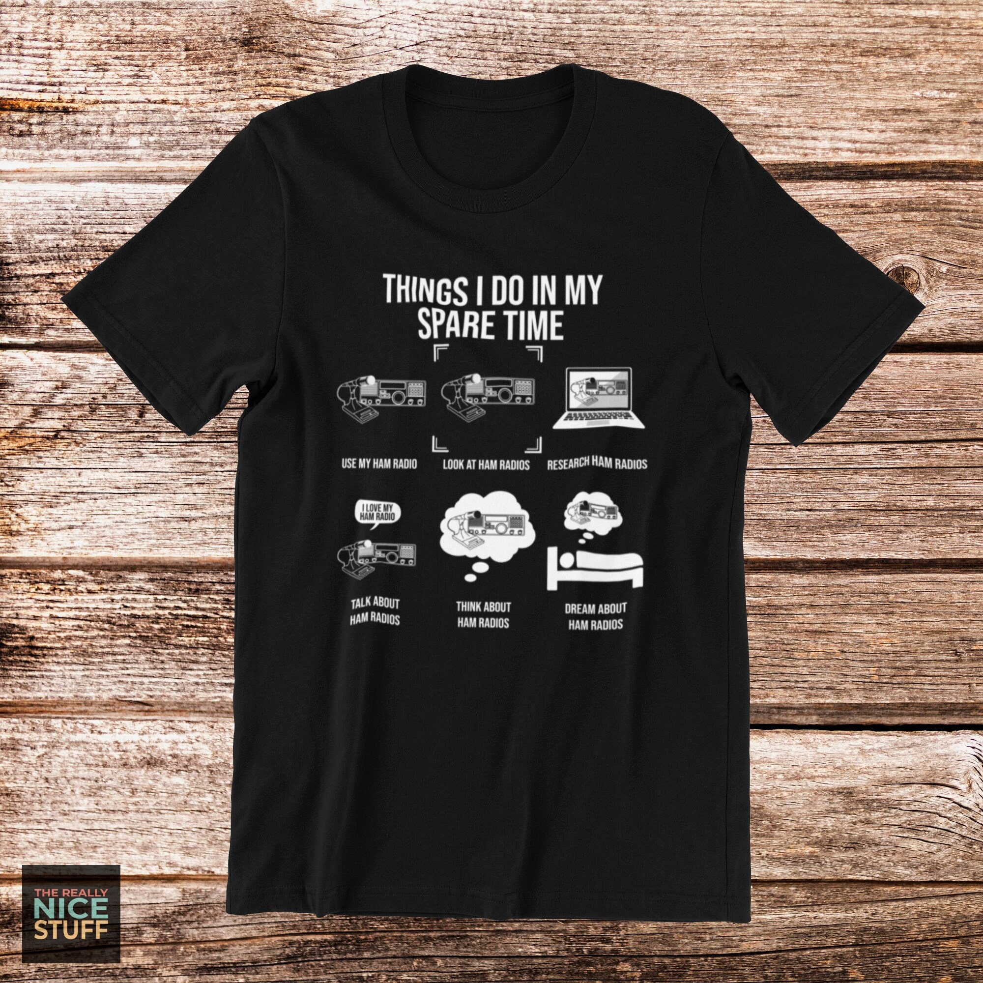 Amateur Radio T-shirt Funny Ham Radio Shirt Amateur Radio pic