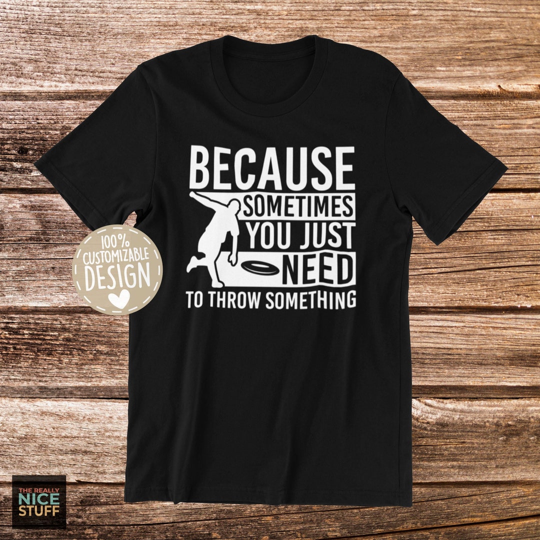 Funny Ultimate Frisbee Tshirt Frisbee Player Gift, Frisbee Playing