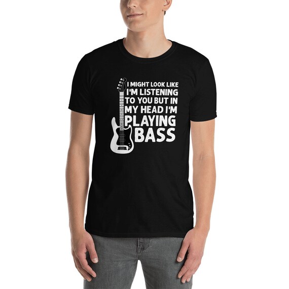 Bass guitar t shirts funny cheap
