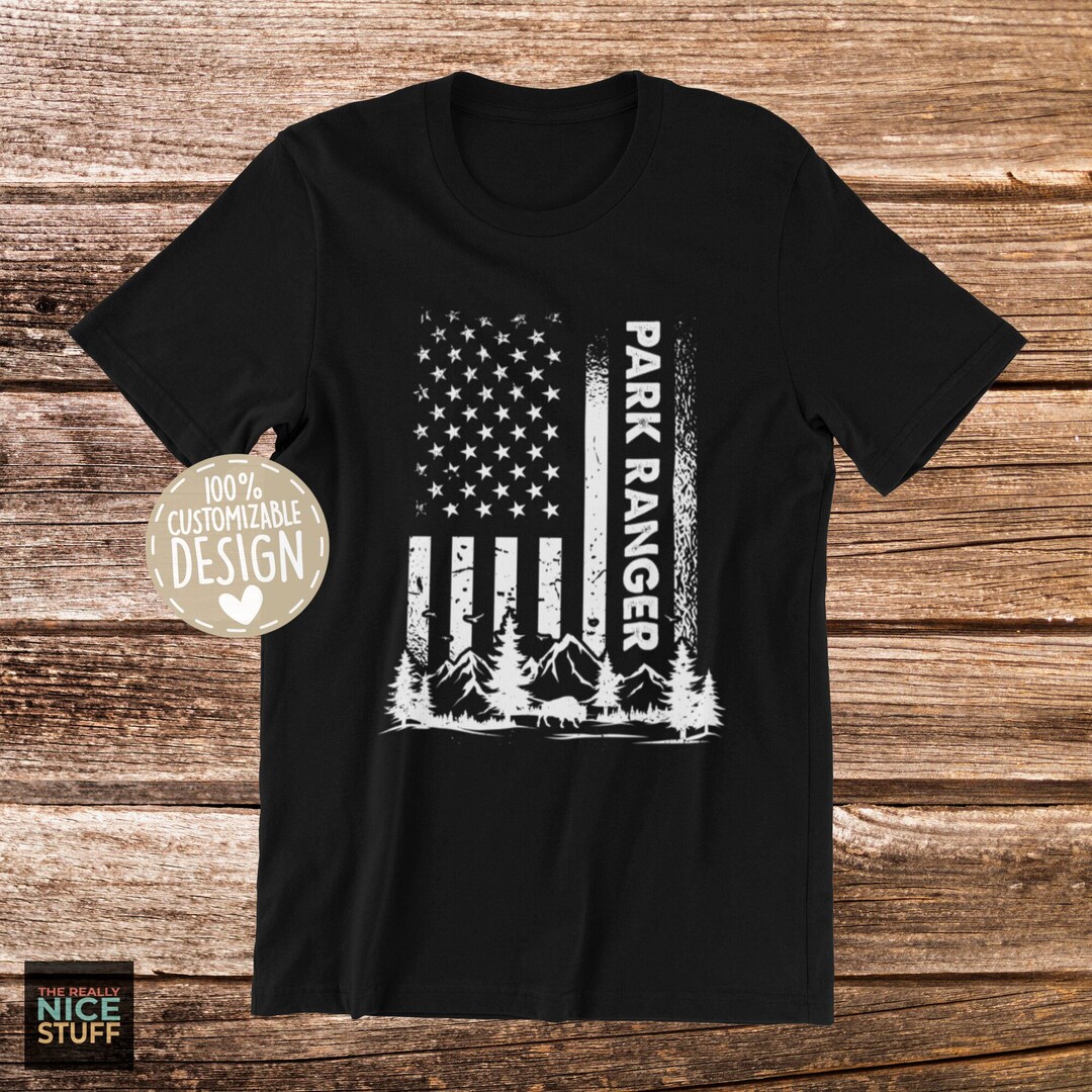 American Park Ranger T-shirt Forest Ranger Gift US Park - Etsy