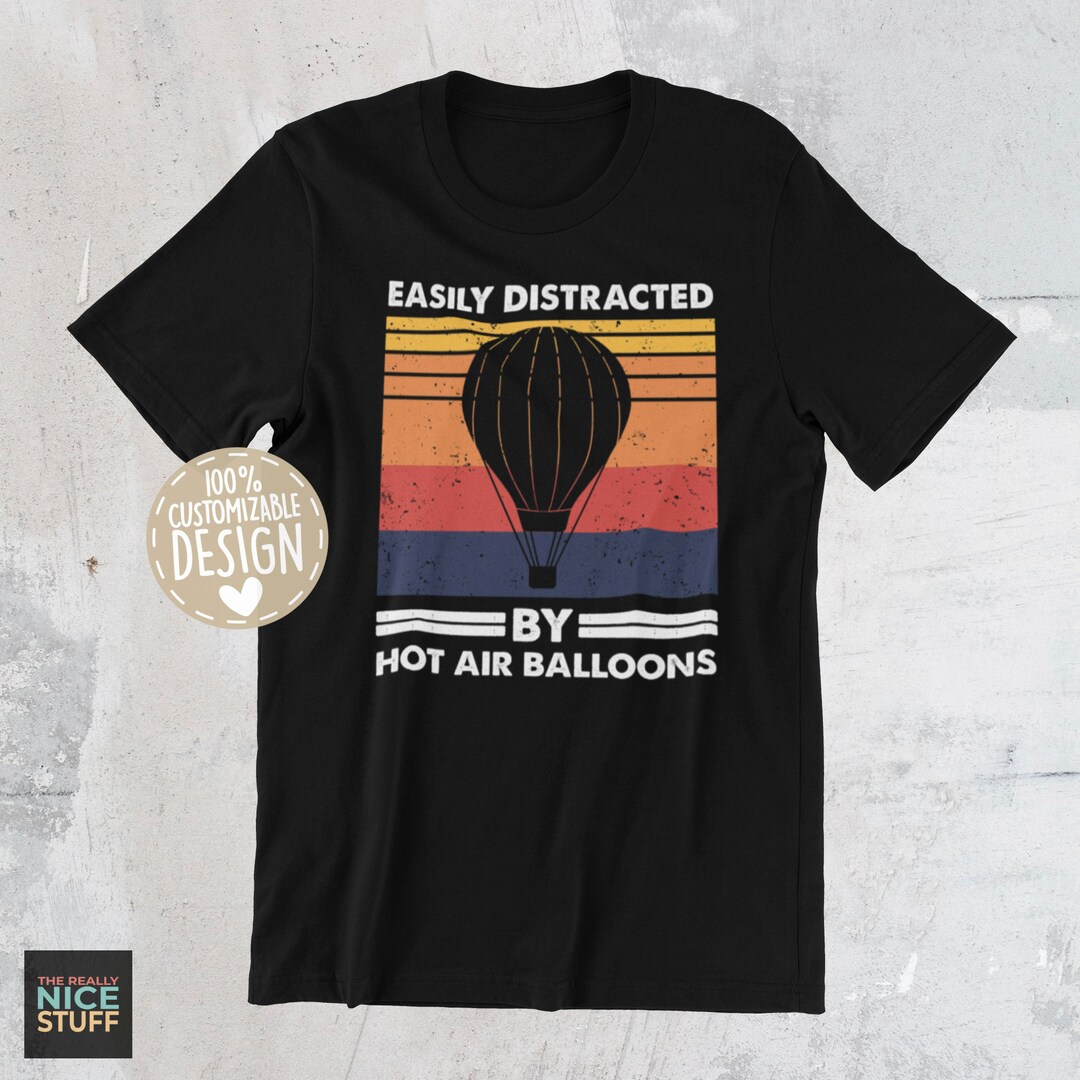 Hot Air Balloon T-shirt: Aviation Gift, Balloon Festival Outfit - Etsy