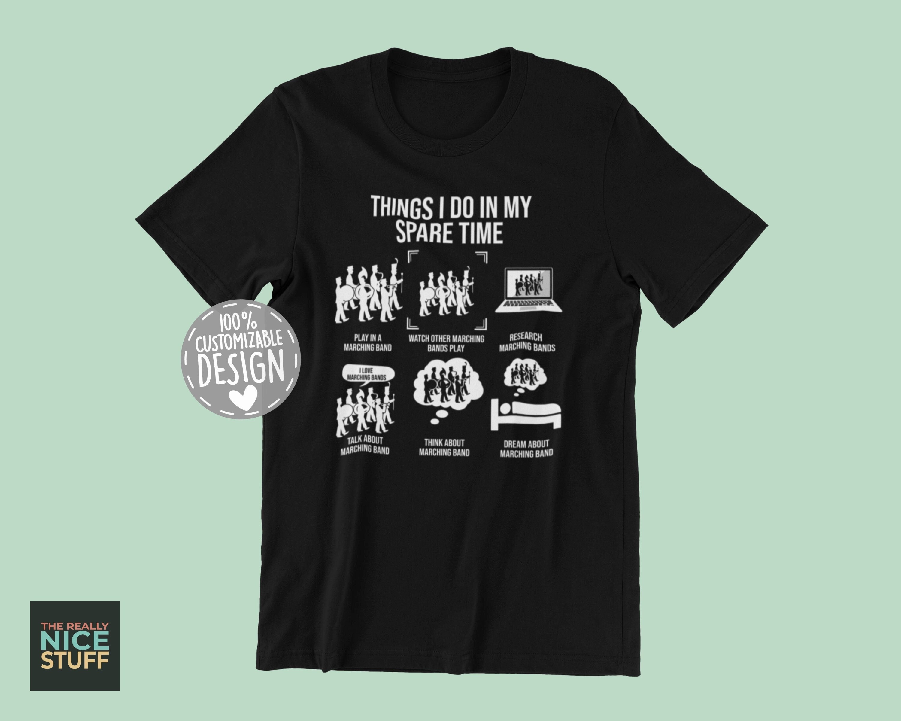 Camiseta de banda de música: regalo para músicos, temporada de preparatoria  - Etsy México, image size:3000x2400