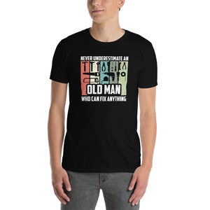 Handyman T-Shirt for Men | Funny Gift for DIY Masters & Repair Wizards in the Family, Handyworker Dad, Unisex