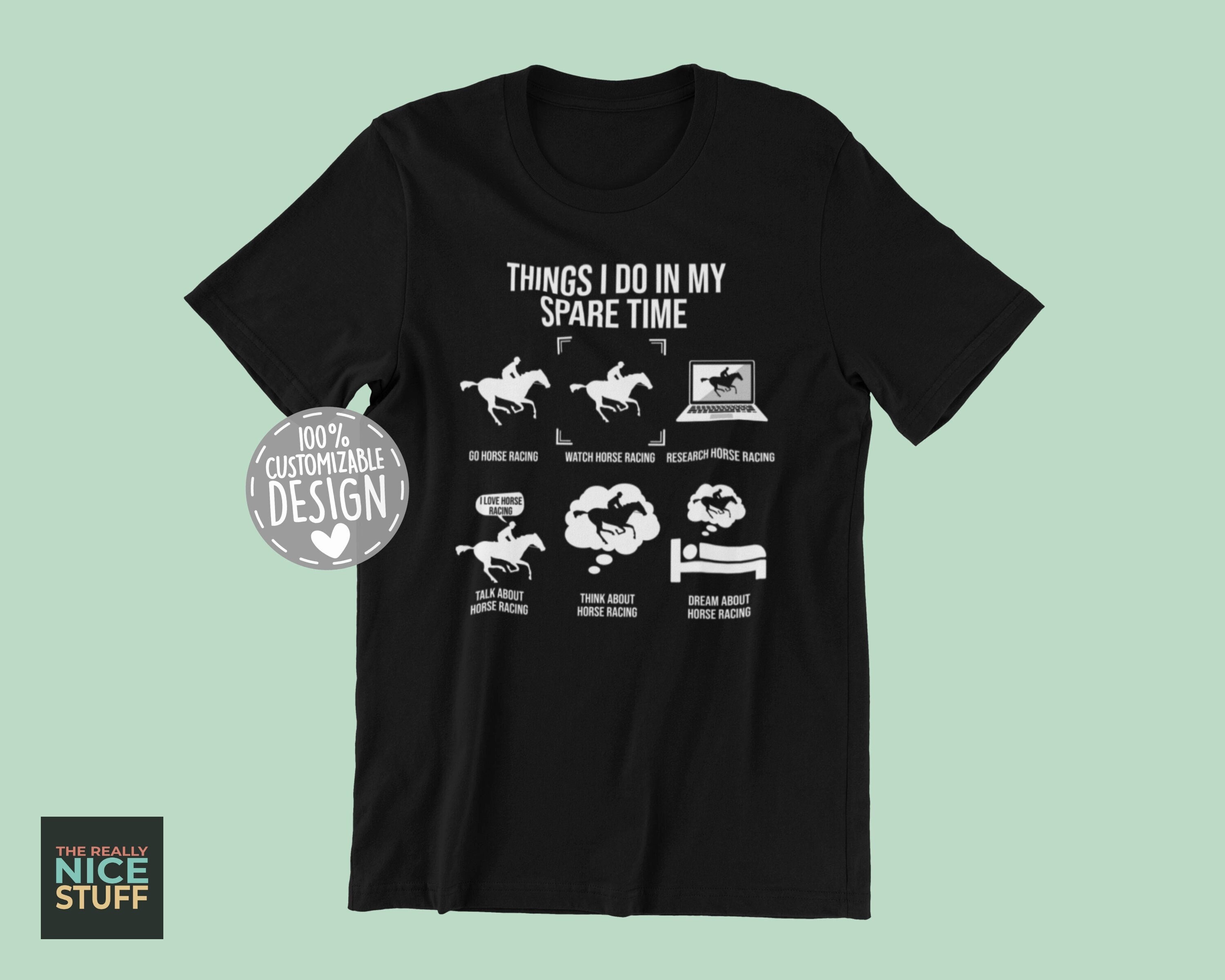 Funny Horse Racing T-shirt: Horse Lover Gift, Jockey Tee - Etsy