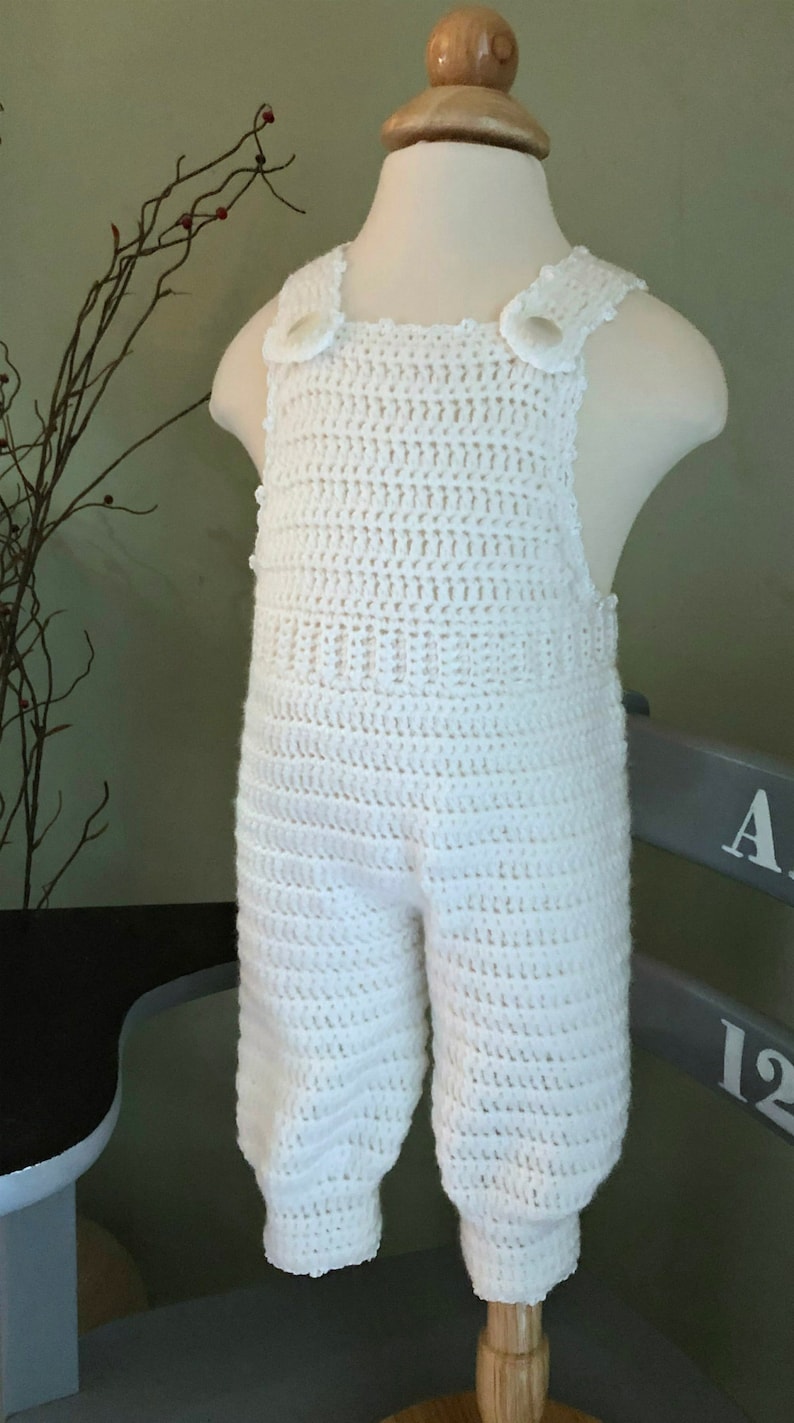 Baby Boy Christening or Everyday Outfit With Jacket Overalls Etsy