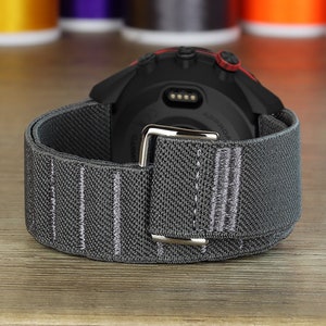 Super Rugged Sports Strap Compatible With Garmin Instinct Fenix Forerunner Venu Approach Bands Elastic fits Garmin Watch 18mm 20mm 22mm 25mm image 3