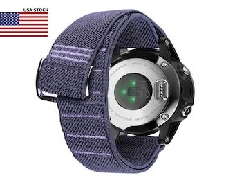 Super Rugged Sports Strap Compatible With Garmin Instinct Fenix Forerunner Venu Approach Bands Elastic fits Garmin Watch 18mm 20mm 22mm 25mm