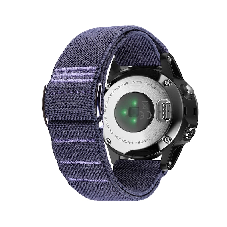 Super Rugged Sports Strap Compatible With Garmin Instinct Fenix Forerunner Venu Approach Bands Elastic fits Garmin Watch 18mm 20mm 22mm 25mm image 2