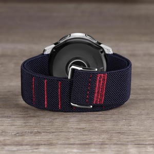 ELASTISCHES UHRENARMBAND 18 mm 20 mm 22 mm 24 mm 25 mm G Klettband Dehnbare Nylonstoffe Universelles elastisches Ersatzarmband