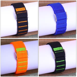 Super Rugged Sports Strap Compatible With Garmin Instinct Fenix Forerunner Venu Approach Bands Elastic fits Garmin Watch 18mm 20mm 22mm 25mm image 8