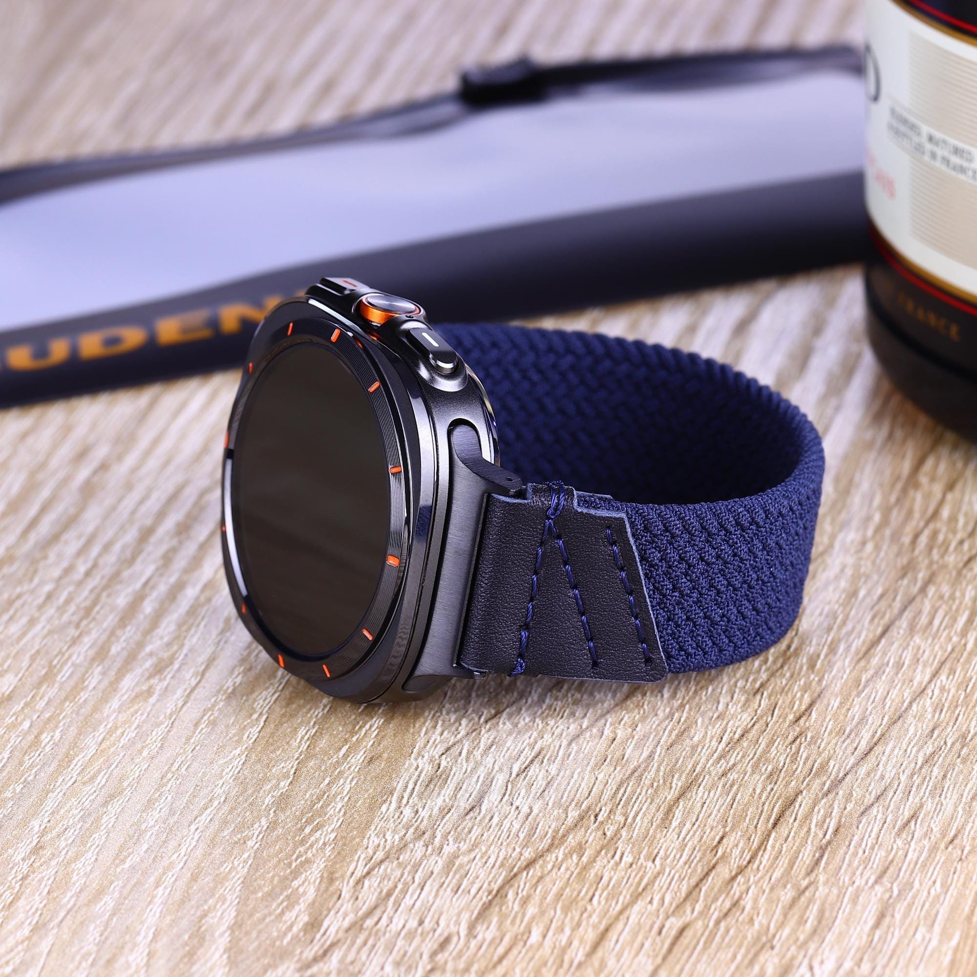 Samsung Galaxy Watch Ultra用伸縮性編みバンド - Etsy 日本