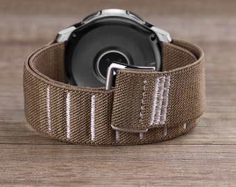 25mm WATCH BAND Replacement ELASTIC Watch Strap Watch Bands for Women Men 18mm 20mm 22mm 24mm 25mm Alpine Hook and Loop Band