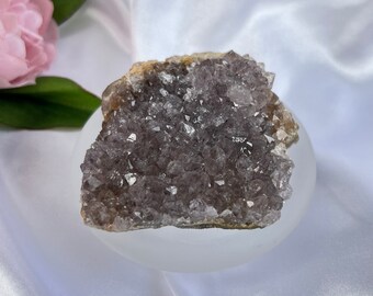 Higher Knowledge Connection ~ Purple Glimmer Zeolite 2 ~ 8x7.5cm ~ 145g ~ India