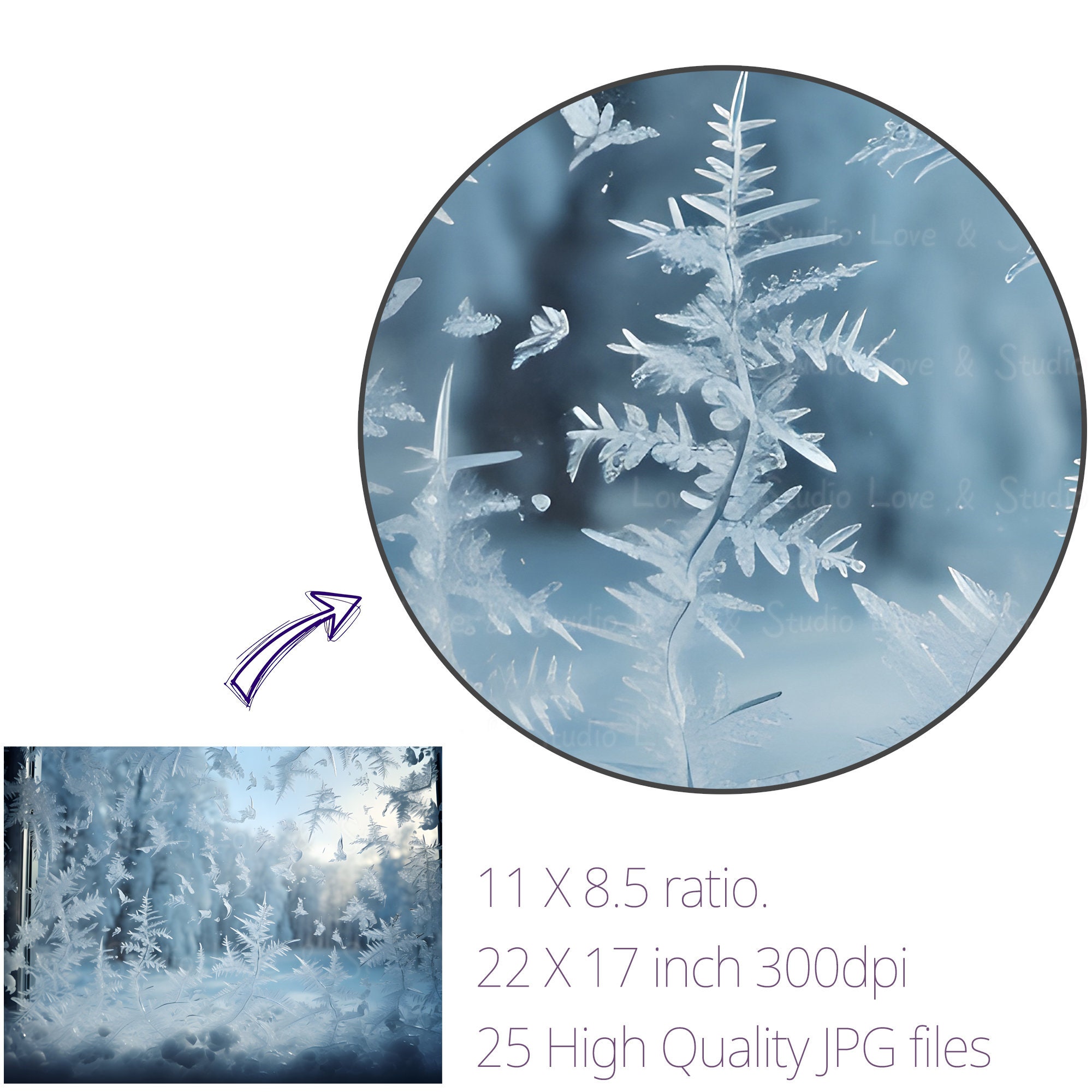 Window Paper Snow 25 Doodled Snow on Windows Digital Paper, Fantasy Snowflake Background ...