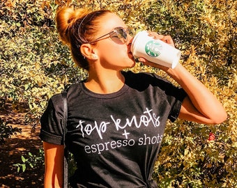 Coffee Life Line T-Shirt, Funny Coffee Shirt for Women
