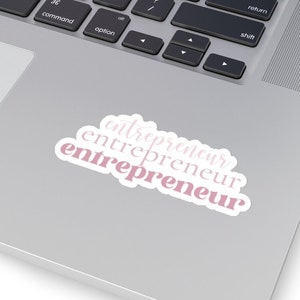 Entrepreneur Sticker, Boss Sticker, Small Business Owner Sticker, Boss Stickers, Girl Boss, Vinyl Decals, Laptop Stickers Gift For Her