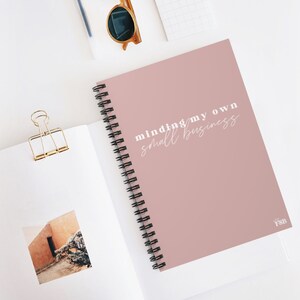 Boss Lady Notebook, Female Boss Gift, Female Entrepreneur Gift, Gift For CEO Female, Girl Boss Notebook, New Business Owner Gift