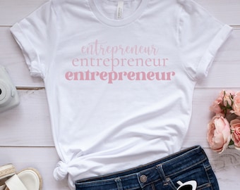 Small Business Owner T-Shirt, Entrepreneur Women Shirt