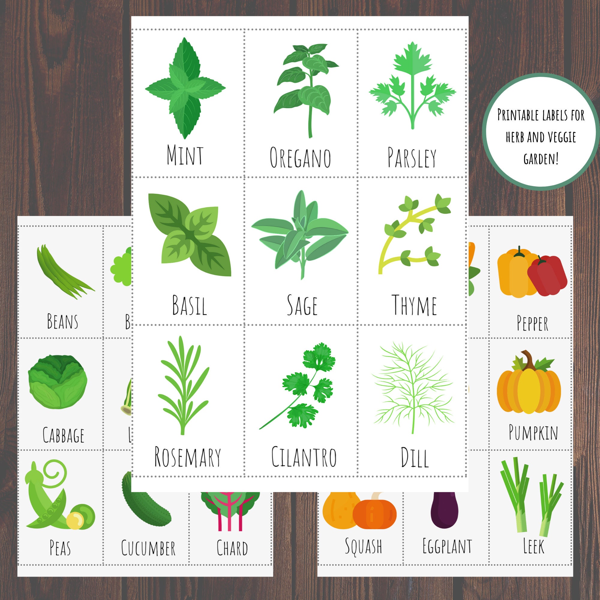 Inkjet Printable Plant Labels