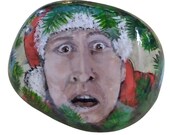 National Lampoon 39 s Christmas Vacation Clark Griswold(Chevy Chase) Rock Painting