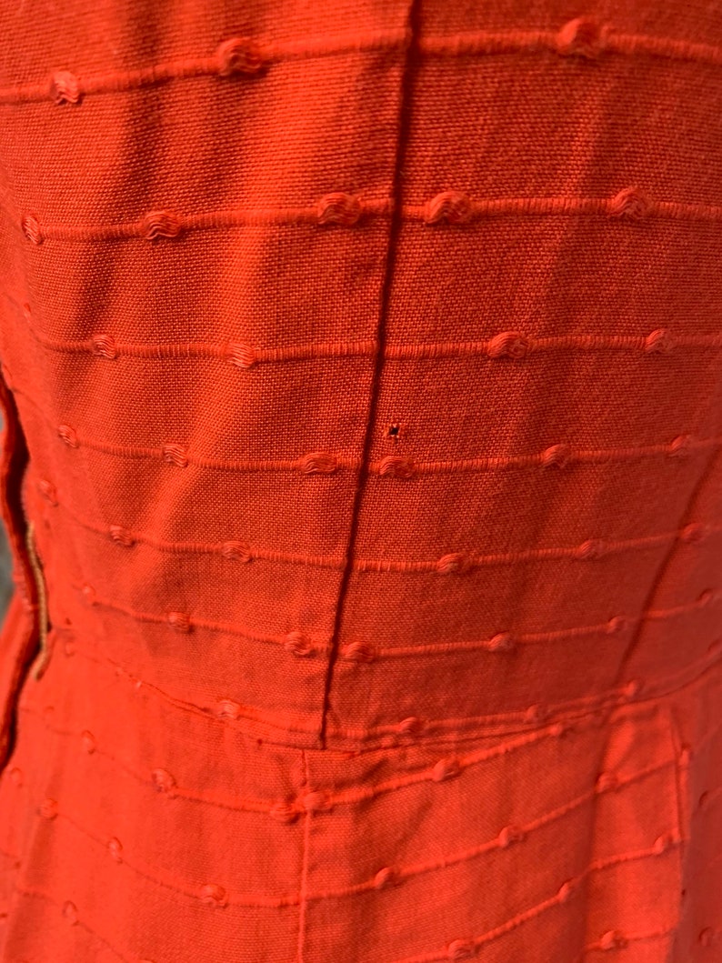 1950\u2019s Coral Sheath Dress
