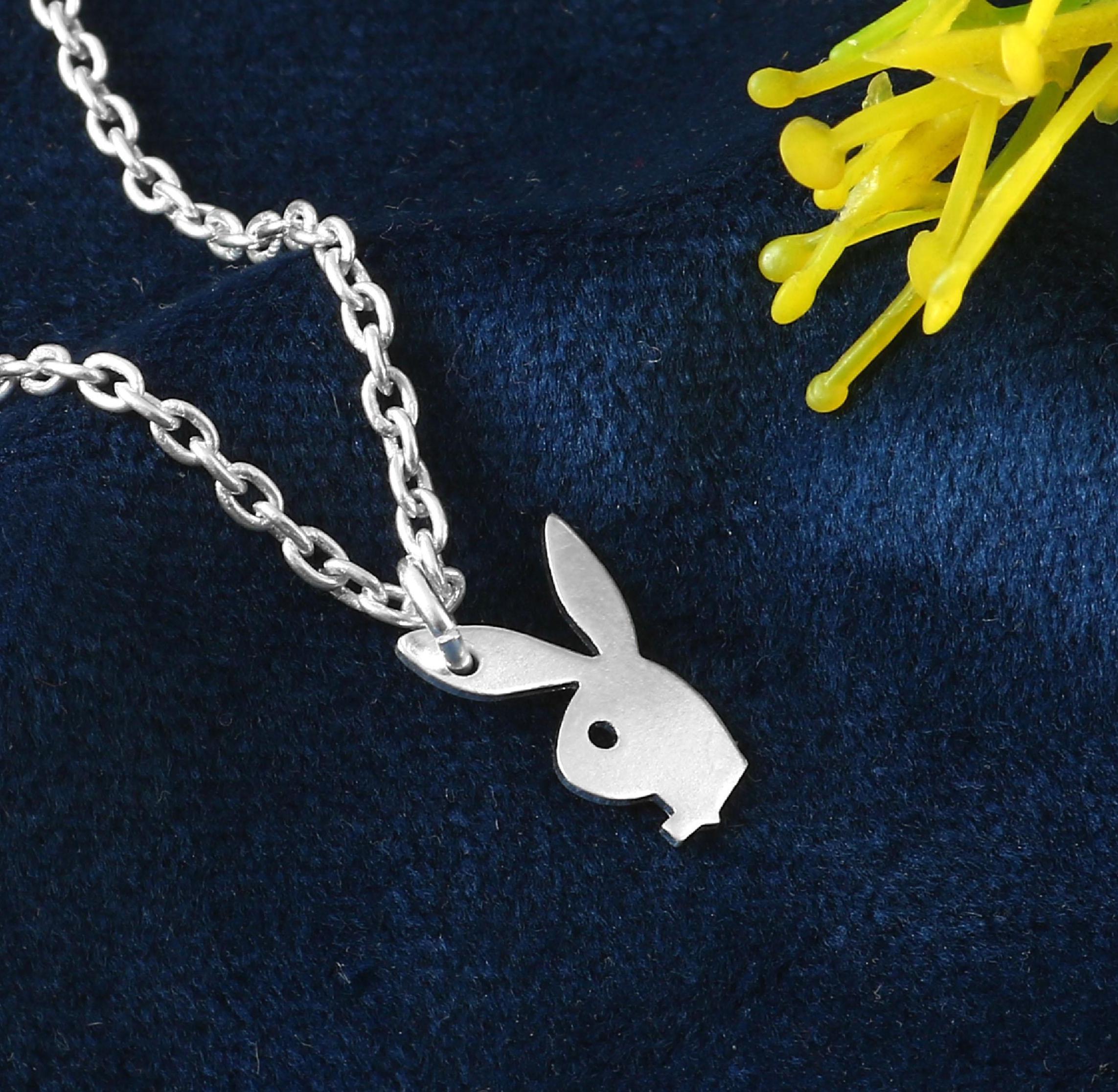 925 Playboy Pendant - Etsy UK