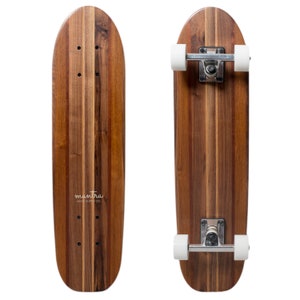 Custom Retro Cruiser Skateboard - Modern Longboard, shortboard, functional art