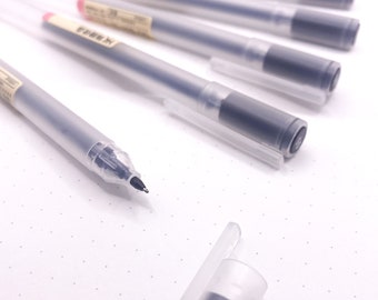 Black Ink Gel Pen | 0.5mm Fine Tip | Multipack Set | Single Buy | Stationery Essentials | Journal | Supplies