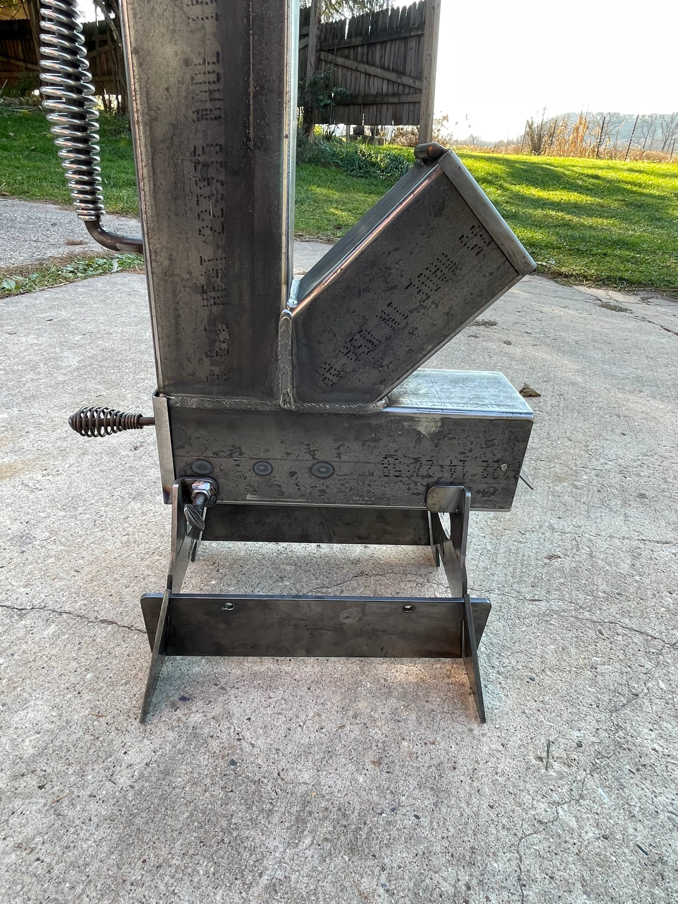 Rocket Stove Wood Burning Stove Camping Stove Survival Etsy