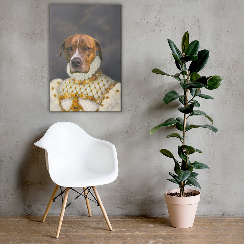 pet portraits regal pet portrait pet print dog lover gift pet lover gift Dog Lover Custom Gift custom dog portrait